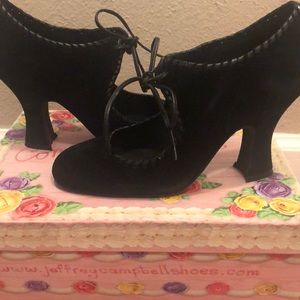 Jeffrey Campbell Suede Block Heels